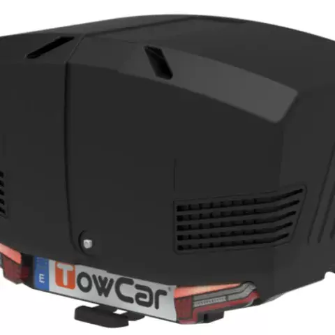 Obrázok TowCar TowBox V3 černý, perforovaný, na ťažné zariadenie