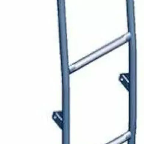 Obrázok Rebrík pre bočné uchytenie do žliabku / za strešný kôš 200cm