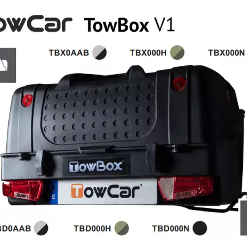Obrázok TowCar TowBox V1, na ťažné zariadenie