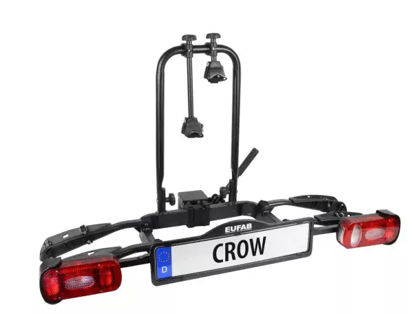 Obrázok Nosič bicyklov Eufab Crow Plus - 2 kola, na ťažné zariadenie