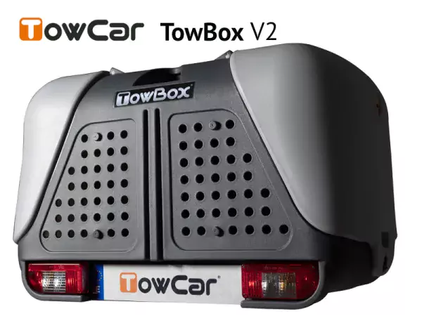 Obrázok TowCar TowBox V2 Dog šedý, na ťažné zariadenie